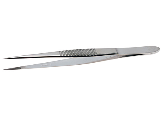 Aven 5" Forceps w/Straight Serrated Tips