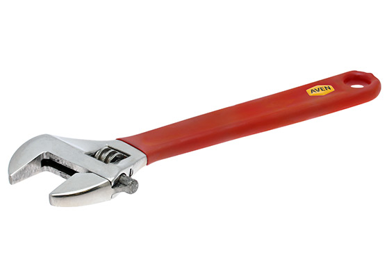 Adjustable Wrench 8" w/PVC Grip